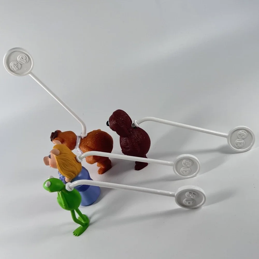 Henson - Kermit, Fozzy , Miss Piggy, Ralph - Muppets‎ - Movable Legs VTG 1978